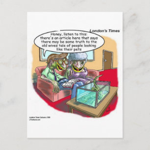 Menschen, die wie Leguane aussehen, lustig Postkarte