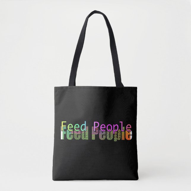 Menschen ernähren tasche (Vorderseite)