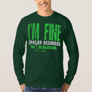 Menschen Ich bin in Ordnung Bipolare Störung Psych T-Shirt
