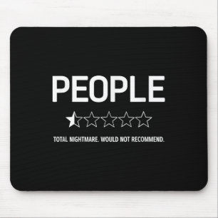 Menschen, insgesamt. Ich würde nicht empfehlen. Wi Mousepad