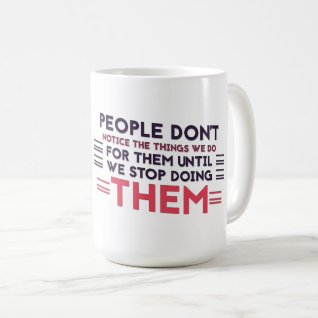 Menschen - Klassische Tasse (VorderseiteRechts)