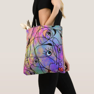 Menschen sehen sich Tote Tasche - Moderne Malerei