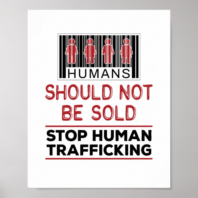 Menschen sollten nicht verkauft werden, um den Men Poster (Vorne)