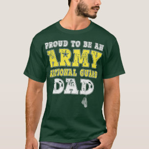 Menschen Stolz, ein Army National Guard Dad zu sei T-Shirt