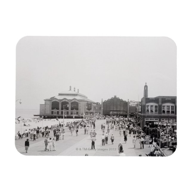 Menschenmenge Magnet (Horizontal)