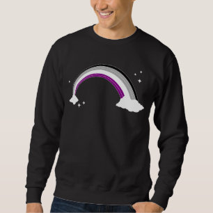 Menschenrechte asexuelle Flagge Regenbogen Ace Pri Sweatshirt