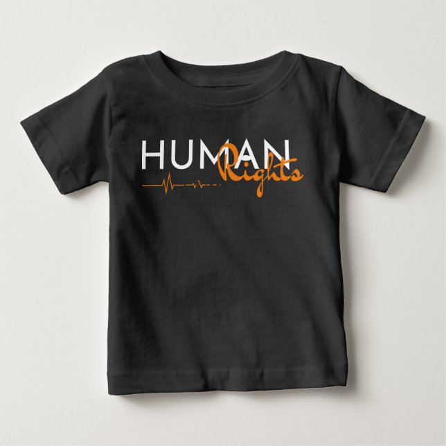 Menschenrechtspflege Baby T-shirt (Vorderseite)