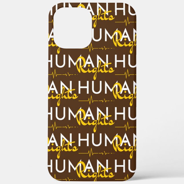 Menschenrechtspflege Case-Mate iPhone Hülle (Rückseite)