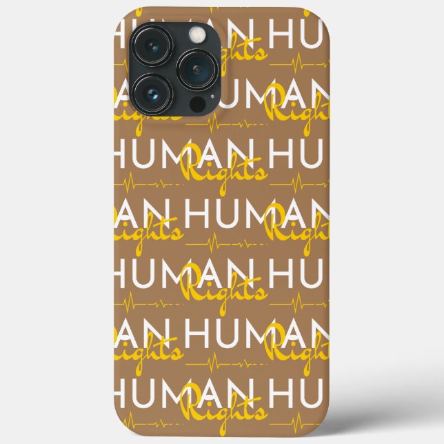 Menschenrechtspflege Case-Mate iPhone Hülle (Rückseite)