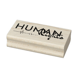 Menschenrechtspflege Gummistempel