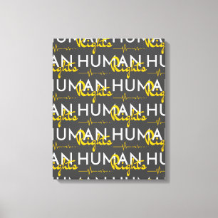 Menschenrechtspflege Leinwanddruck