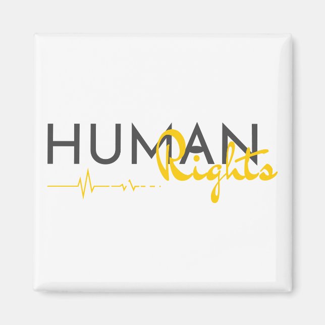 Menschenrechtspflege Magnet (Vorne)