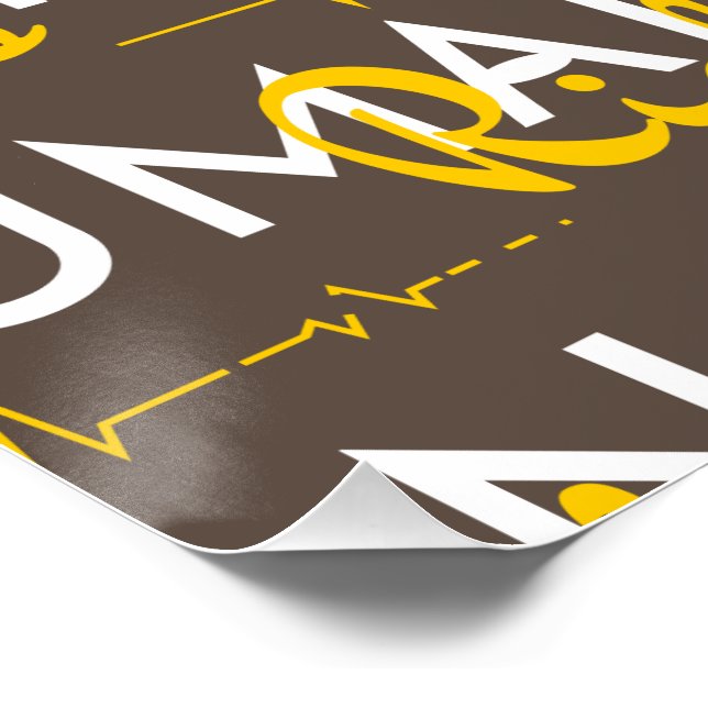 Menschenrechtspflege Poster (Ecke)