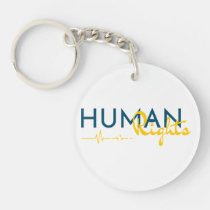 Menschenrechtspflege Schlüsselanhänger