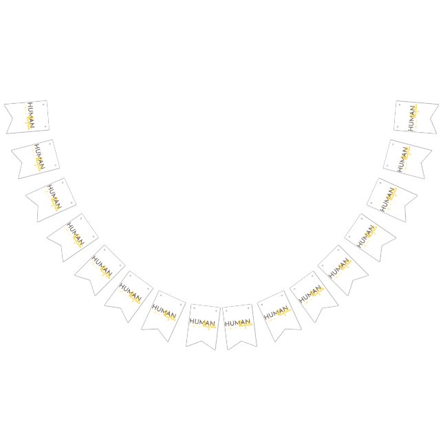 Menschenrechtspflege Wimpelkette (Alle)