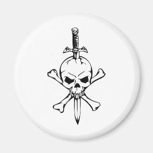 Menschenschädel Magnet