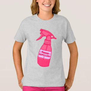 Menschensprayflasche mit frechem Humor T-Shirt