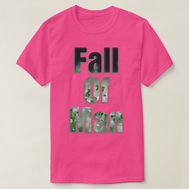 Menschensturz T-Shirt (Design vorne)