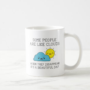 Menschenwolken Kaffeetasse