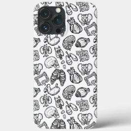 Menschliche Anatomie Seltsame Wissenschaft Bio Sku Case-Mate iPhone Hülle
