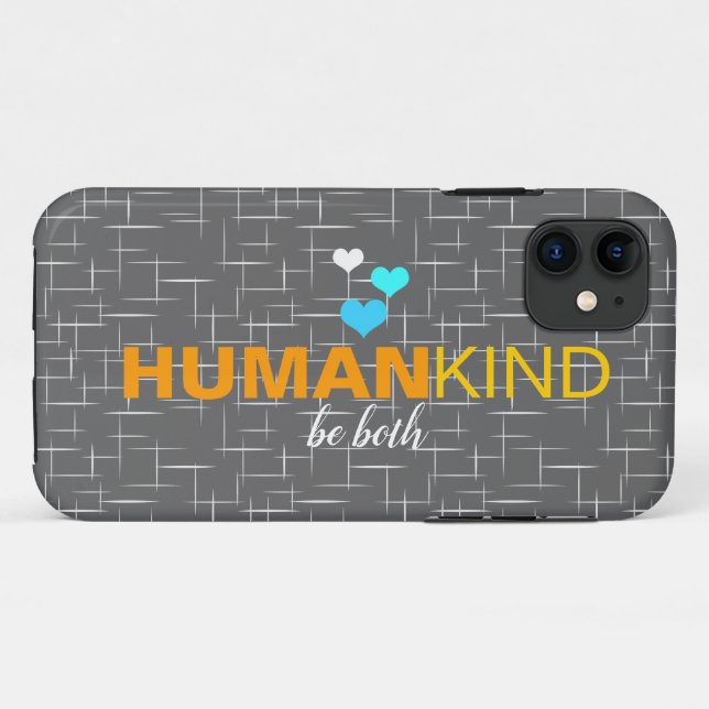 Menschliche Art Case-Mate iPhone Hülle (Rückseite (Horizontal))