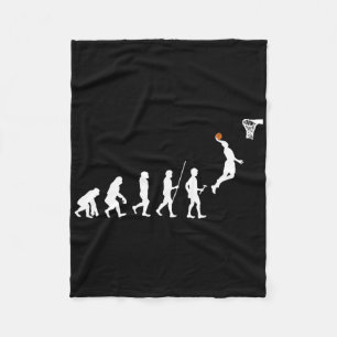 Menschliche Evolution Bysketbyll Fleecedecke