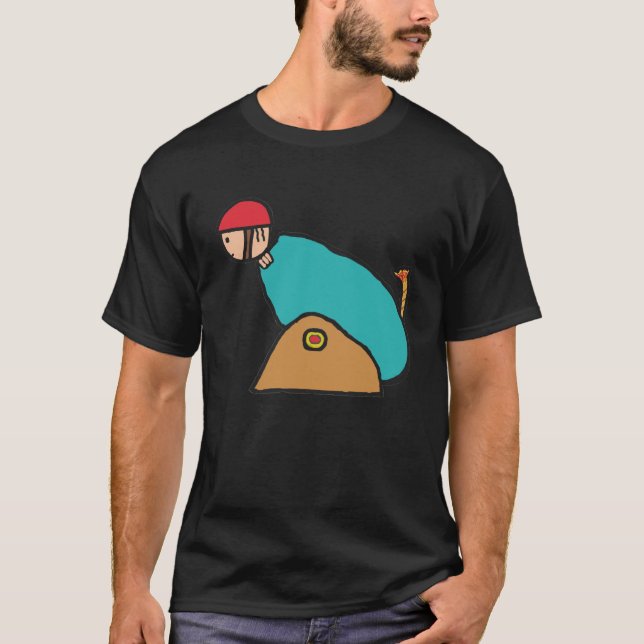 Menschliche Kanonenkugel T-Shirt (Vorderseite)