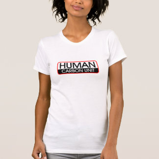 Menschliche Kohlenstoff-Einheit T-Shirt