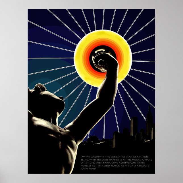 Menschliche Leistung Poster (Vorne)