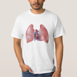 Menschliche Lungen und Herz Shirt