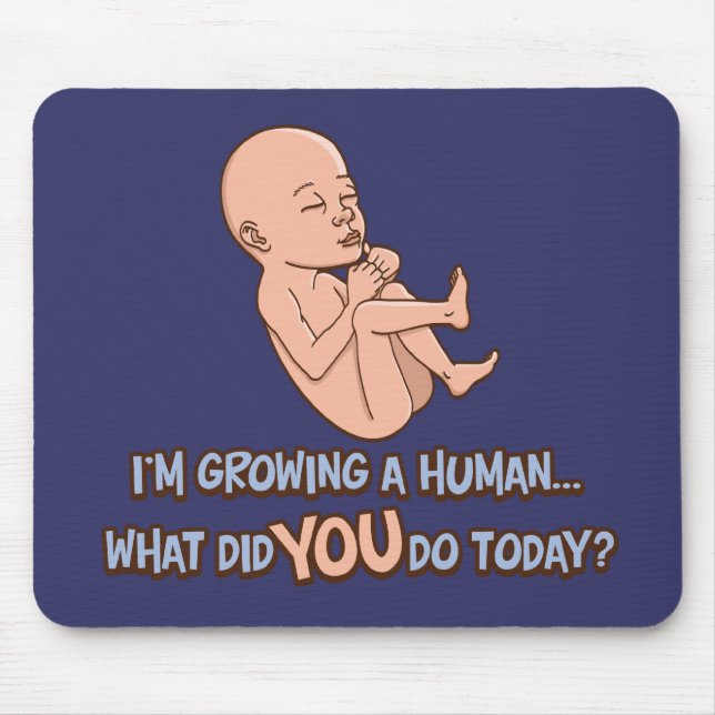 Menschliche Mutterschaft Mousepad (Vorne)