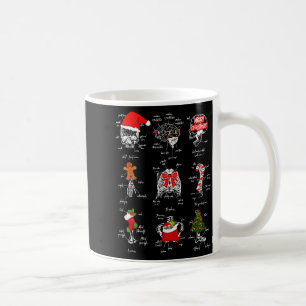 Menschliche Skelettanatomie Weihnachten Medizinstu Kaffeetasse