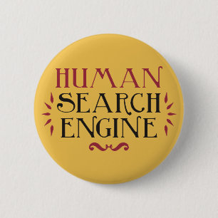 Menschliche Suchmaschine Button