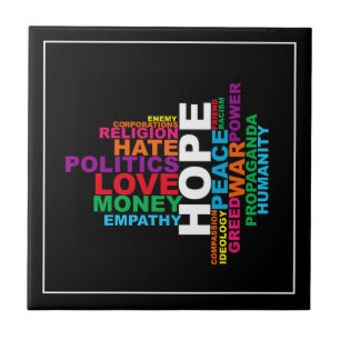 Menschliche Welt Fliese