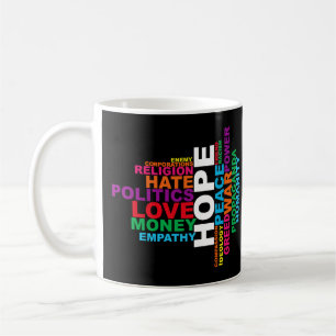 Menschliche Welt Kaffeetasse