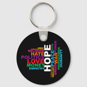 Menschliche Welt Schlüsselanhänger