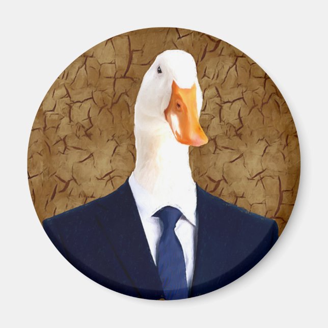 Menschlicher Körper in Anzügen mit Goose Head Magn Magnet (Vorne)