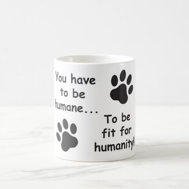 Menschlicher Mensch Kaffeetasse (Mittel)