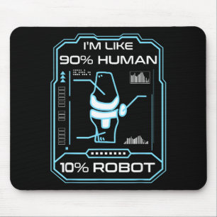 Menschlicher Roboter neue Knieoperation Witz lusti Mousepad