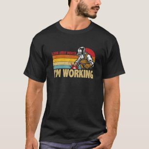 Menschlicher Schweißer, wende deinen sterblichen B T-Shirt