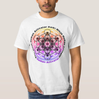 Menschliches Aktivator Reiki Ninja 2 Shirt