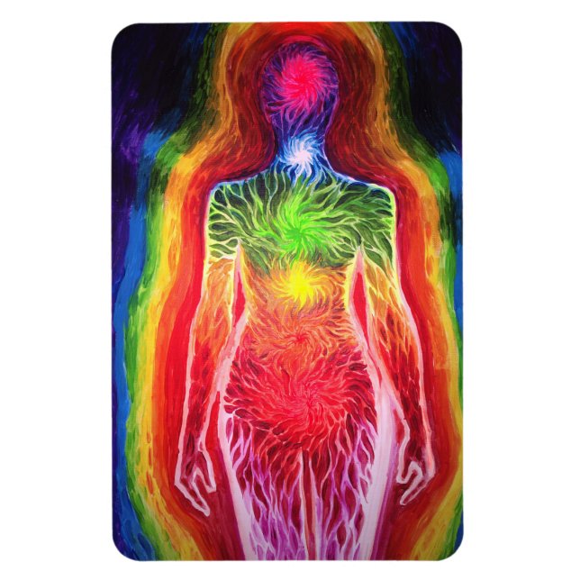 Menschliches energetisches Feld Magnet (Vertikal)
