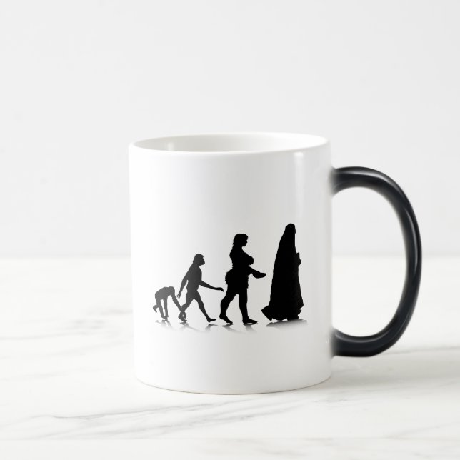 Menschliches Evolution_11 Verwandlungstasse (Rechts)