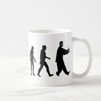 Menschliches Evolutiontai-Chi Kaffeetasse