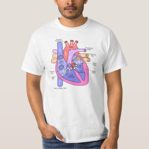 Menschliches Herz T-Shirt