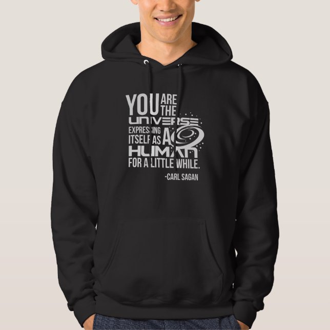 Menschliches Universum Hoodie (Vorderseite)
