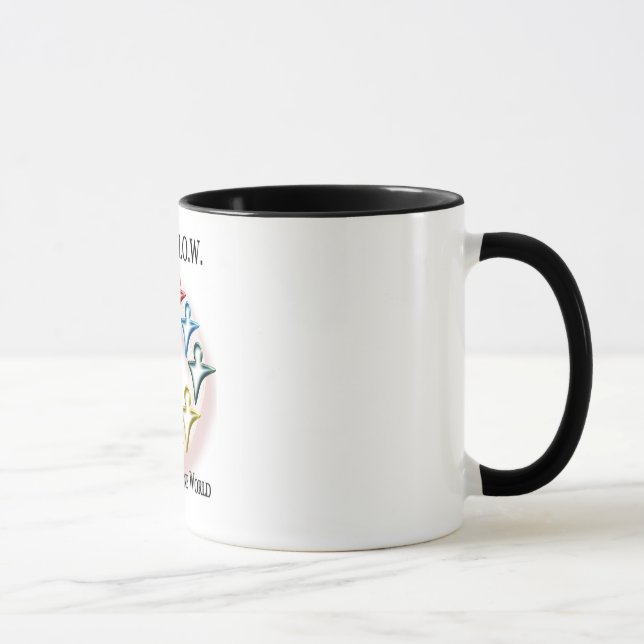 Menschlichkeit eine Weltwecker-Kaffee-Tasse Tasse (Rechts)