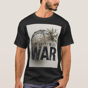 Menschlichkeit statt Krieg – Anti-Weltkriegs-Prote T-Shirt