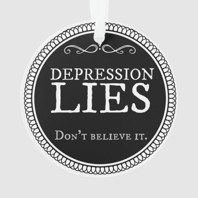 Mensonges de dépression (dos)