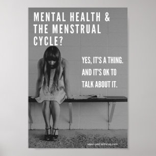 Menstruationsmedizin am Arbeitsplatz Poster